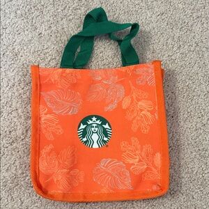 Starbucks mini tote bag
